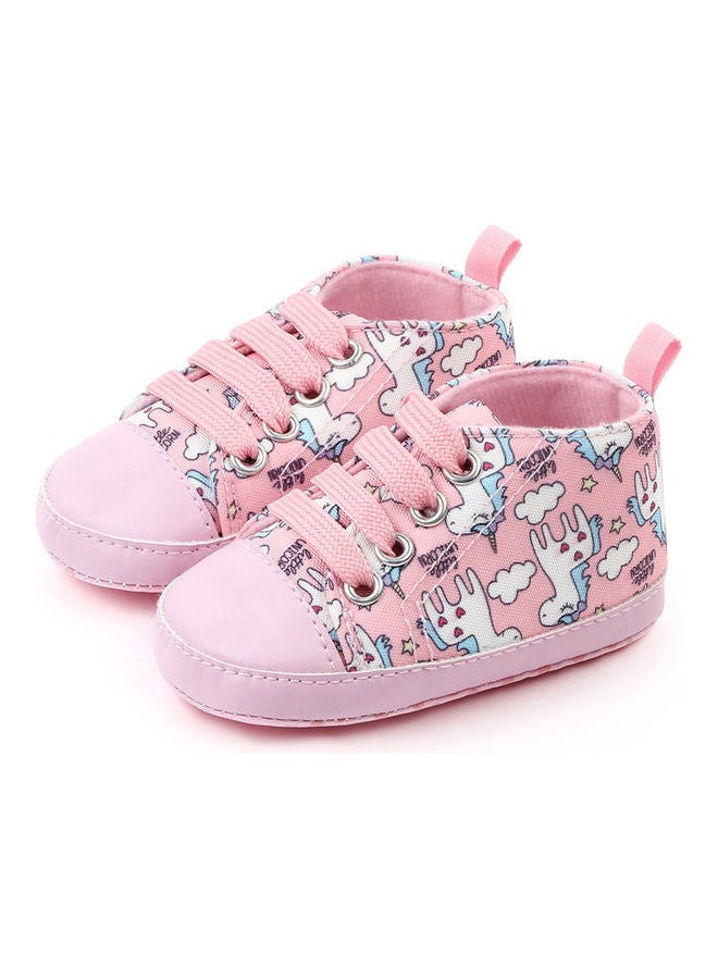 Cute Cartoon Printing Shoes Pink/White/Blue