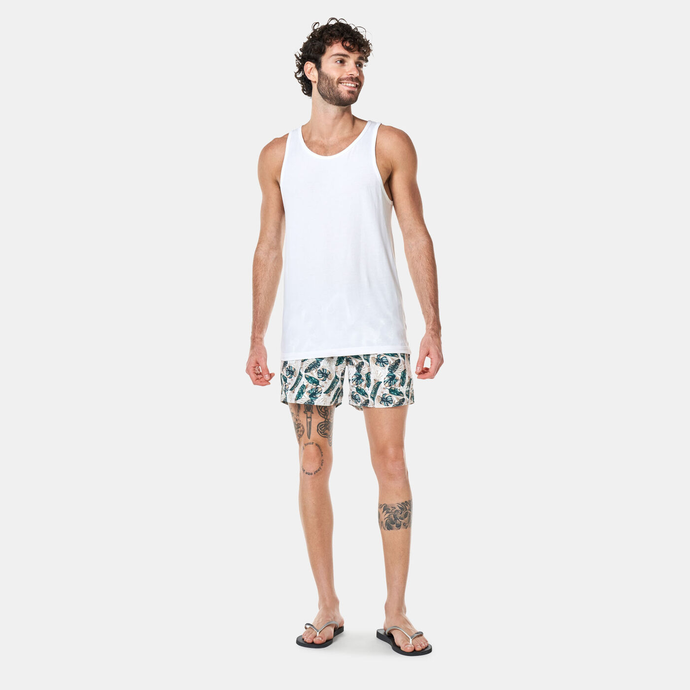 Men's Allover Print Swimming Shorts