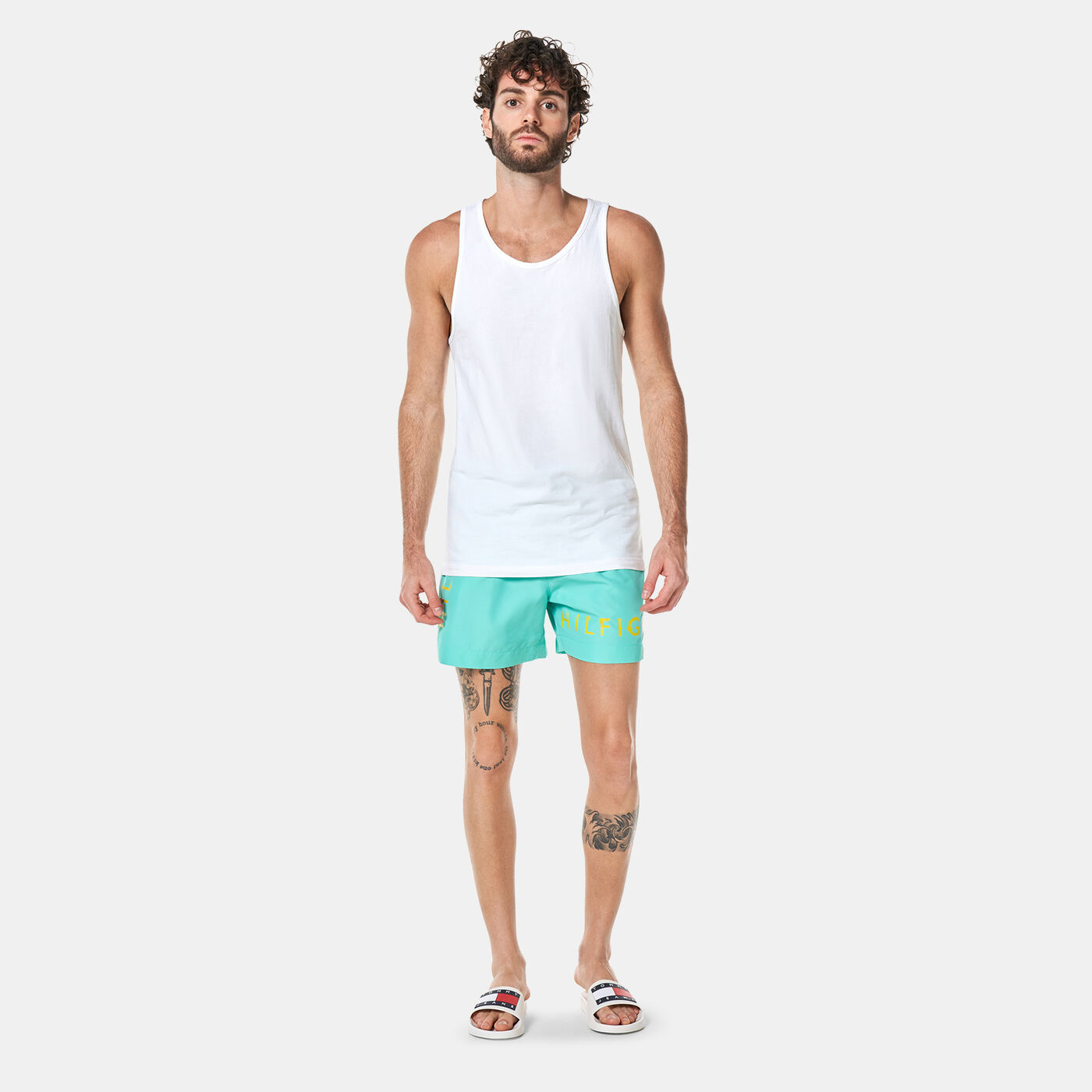 Men's Crafted Logo Swimming Shorts