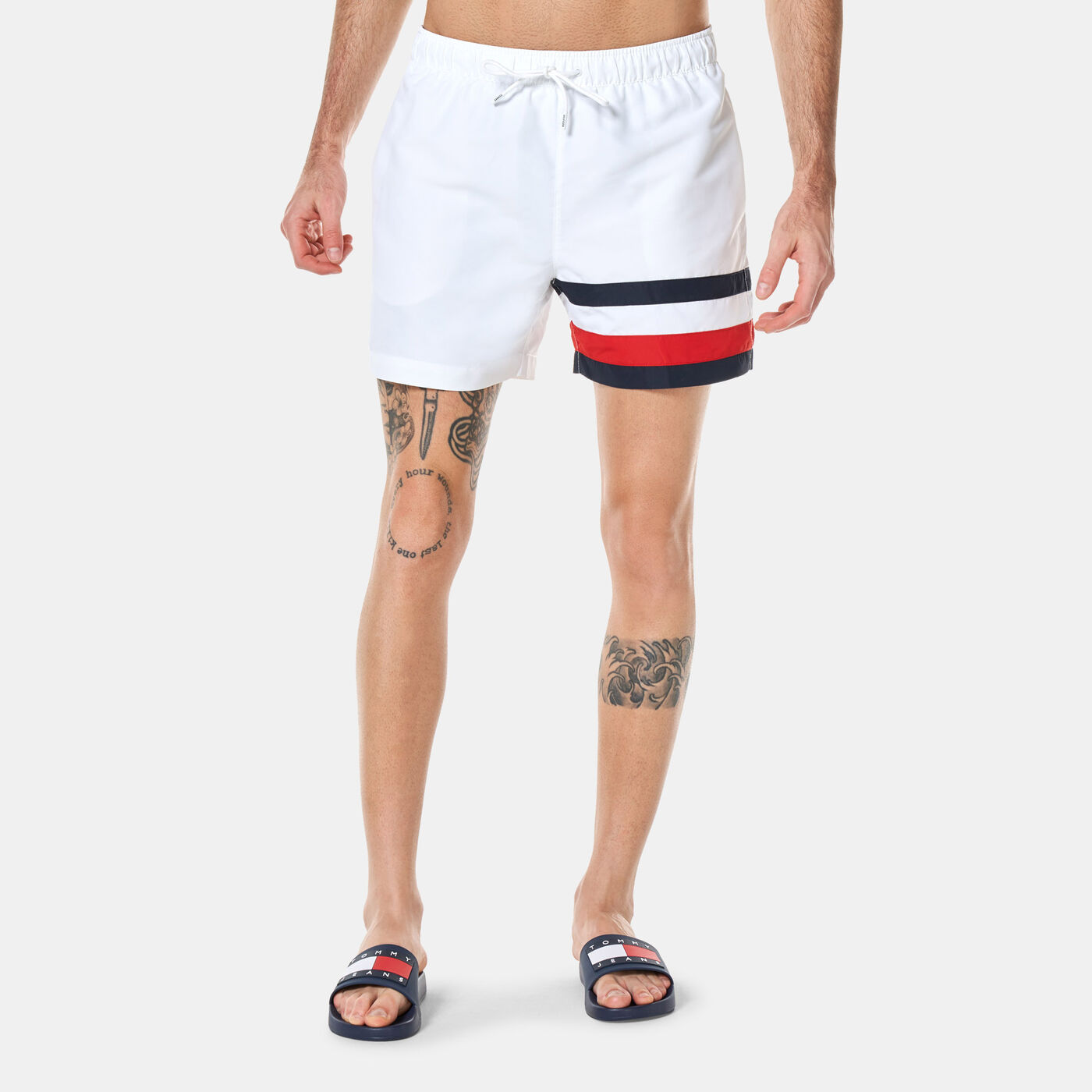 Men's Global Stripe Swimming Shorts