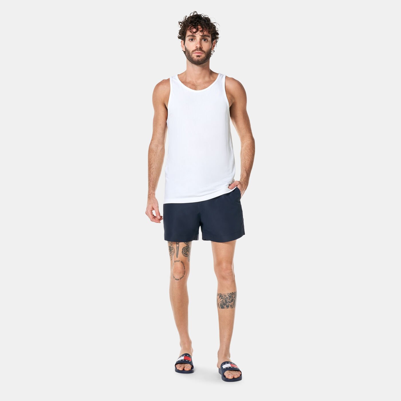 Men's Global Stripe Swimming Shorts