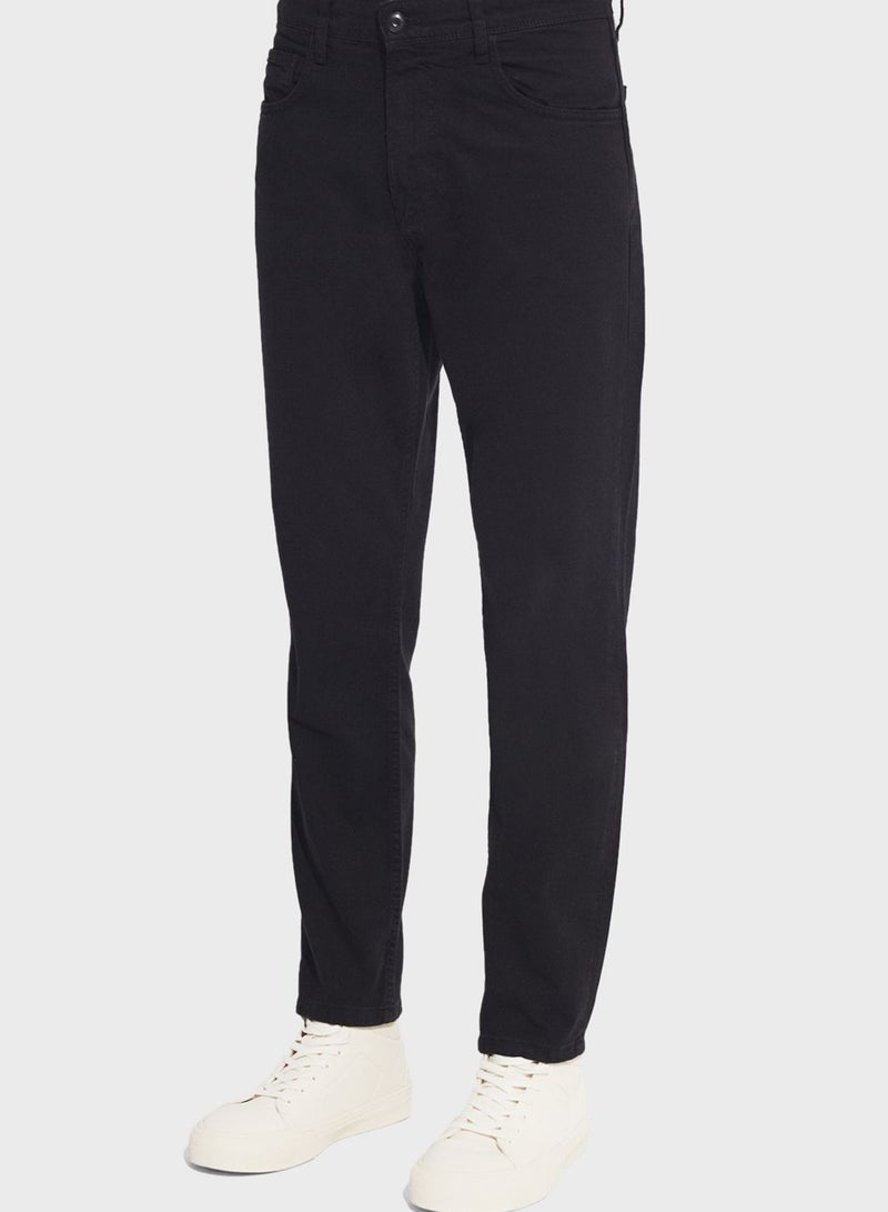 Essential Straight Fit Trousers