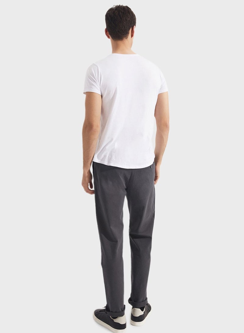 Essential Straight Fit Trousers