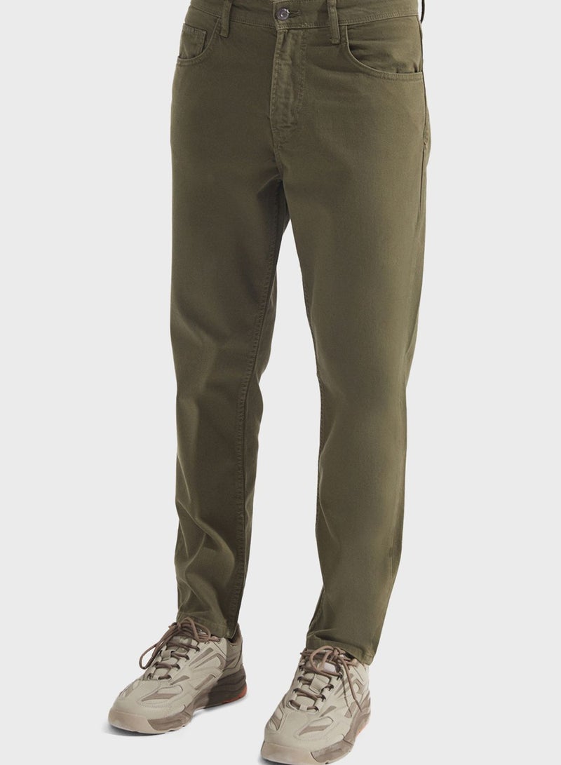 Essential Straight Fit Trousers