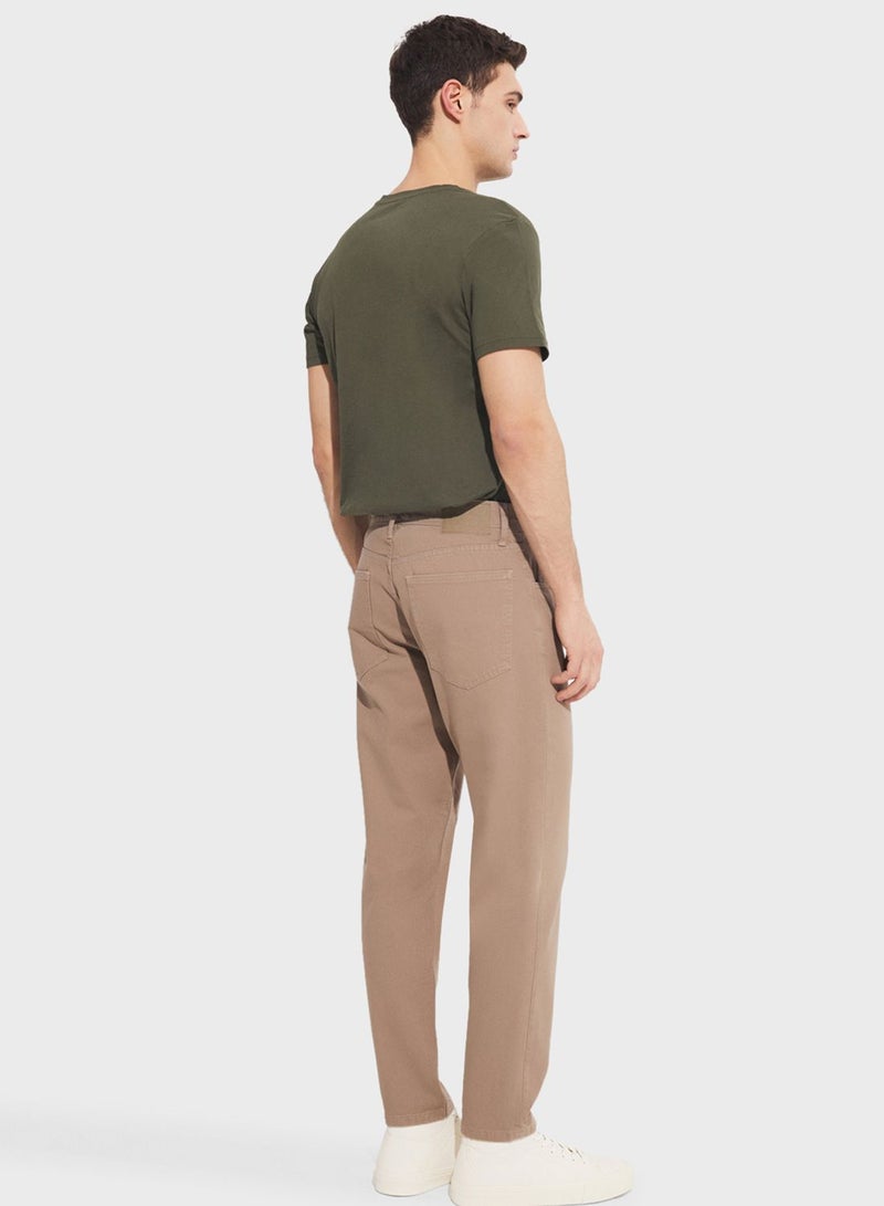 Essential Straight Fit Trousers