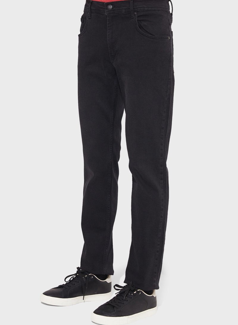 Essential Straight Fit Trousers