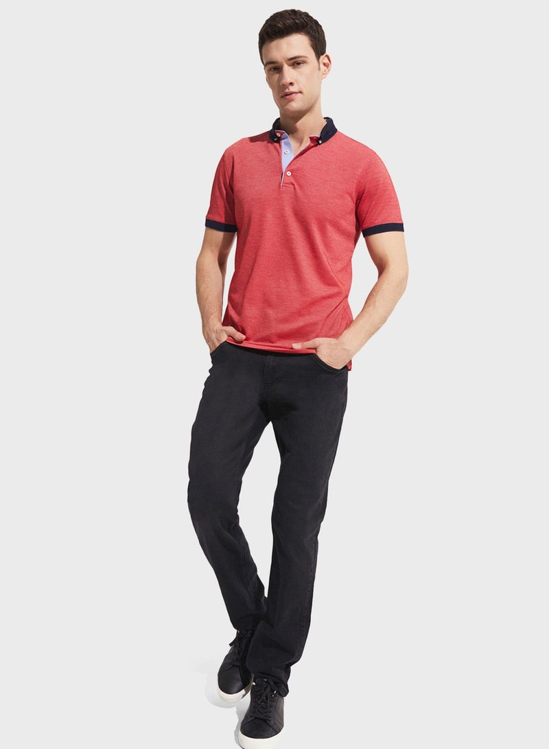 Essential Straight Fit Trousers