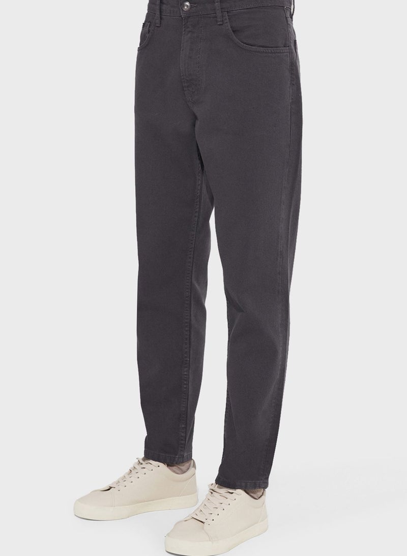 Essential Straight Fit Trousers