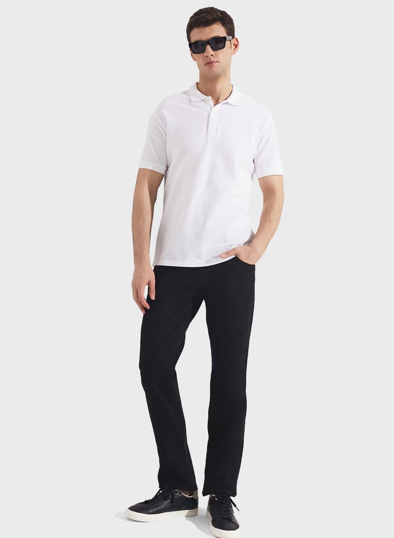 Essential Straight Fit Trousers