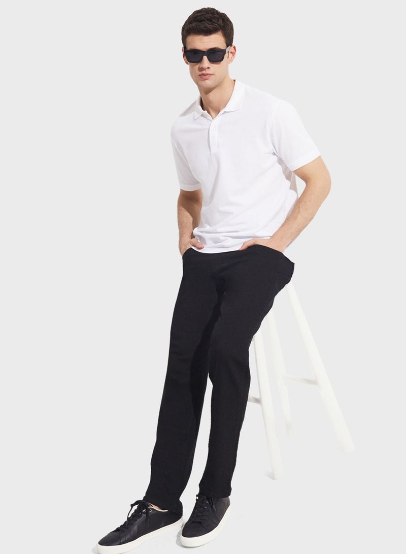 Essential Straight Fit Trousers