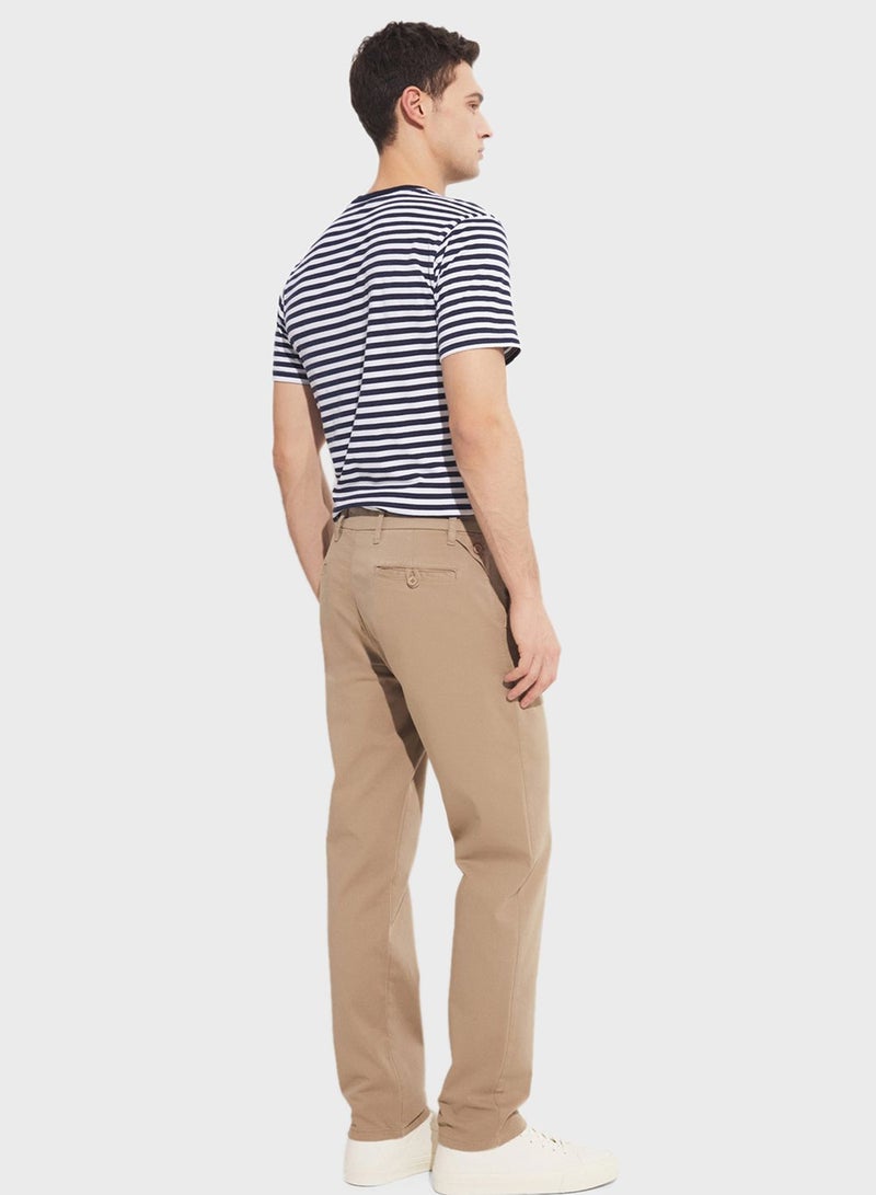 Essential Straight Fit Trousers