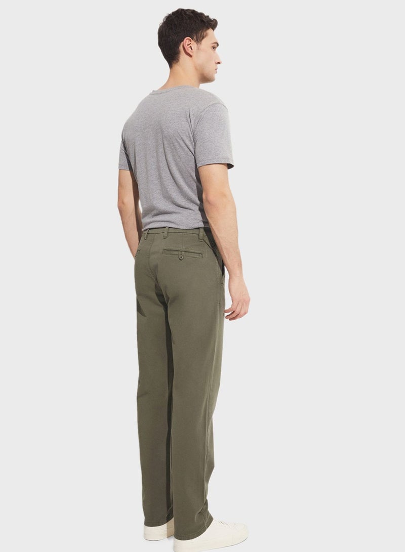 Essential Straight Fit Trousers