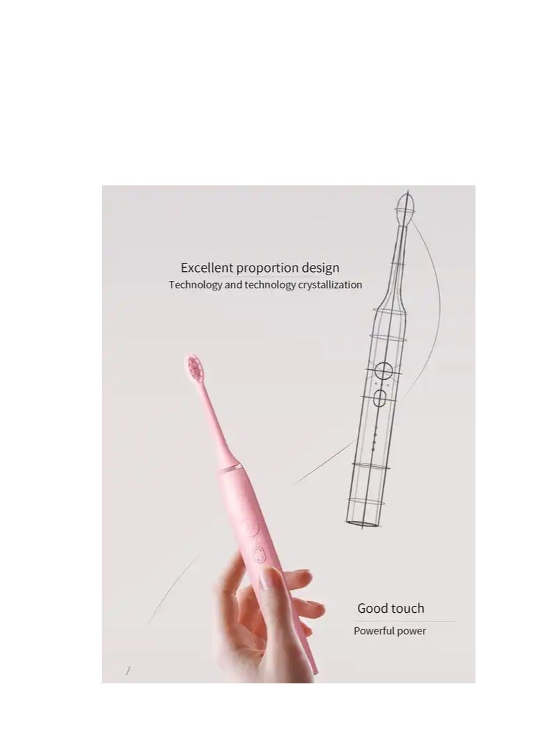 Rechargeable Adult Smart Sonic Electric Toothbrush