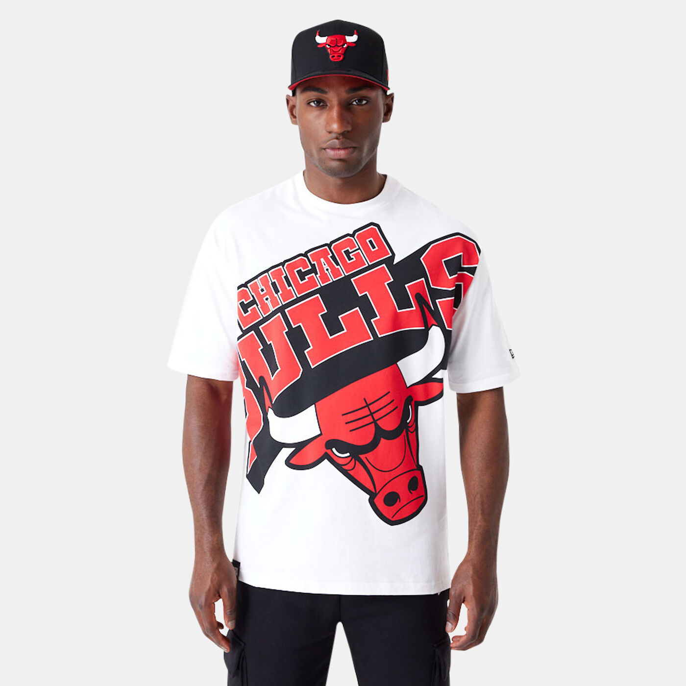 Men's NBA Chicago Bulls Large Wordmark T-Shirt