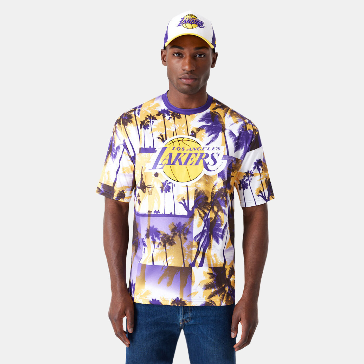 Men's NBA Los Angeles Lakers Palm Tree T-Shirt