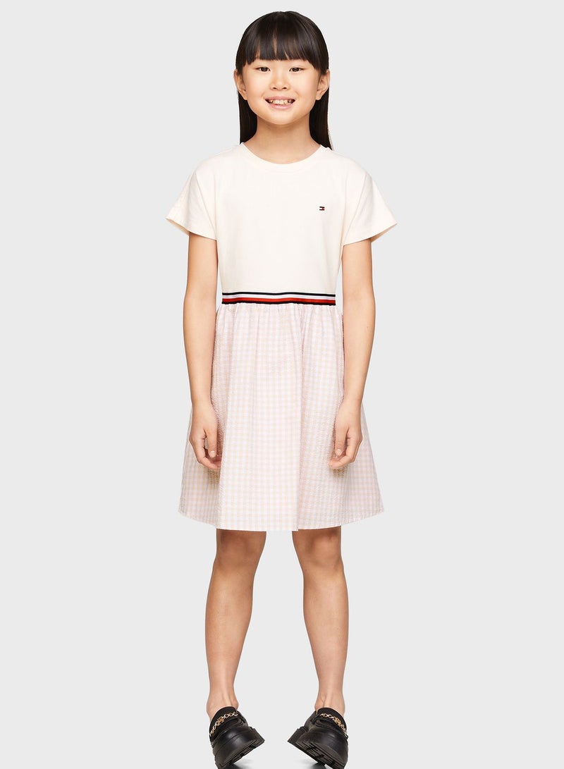 Youth Gingham Dress
