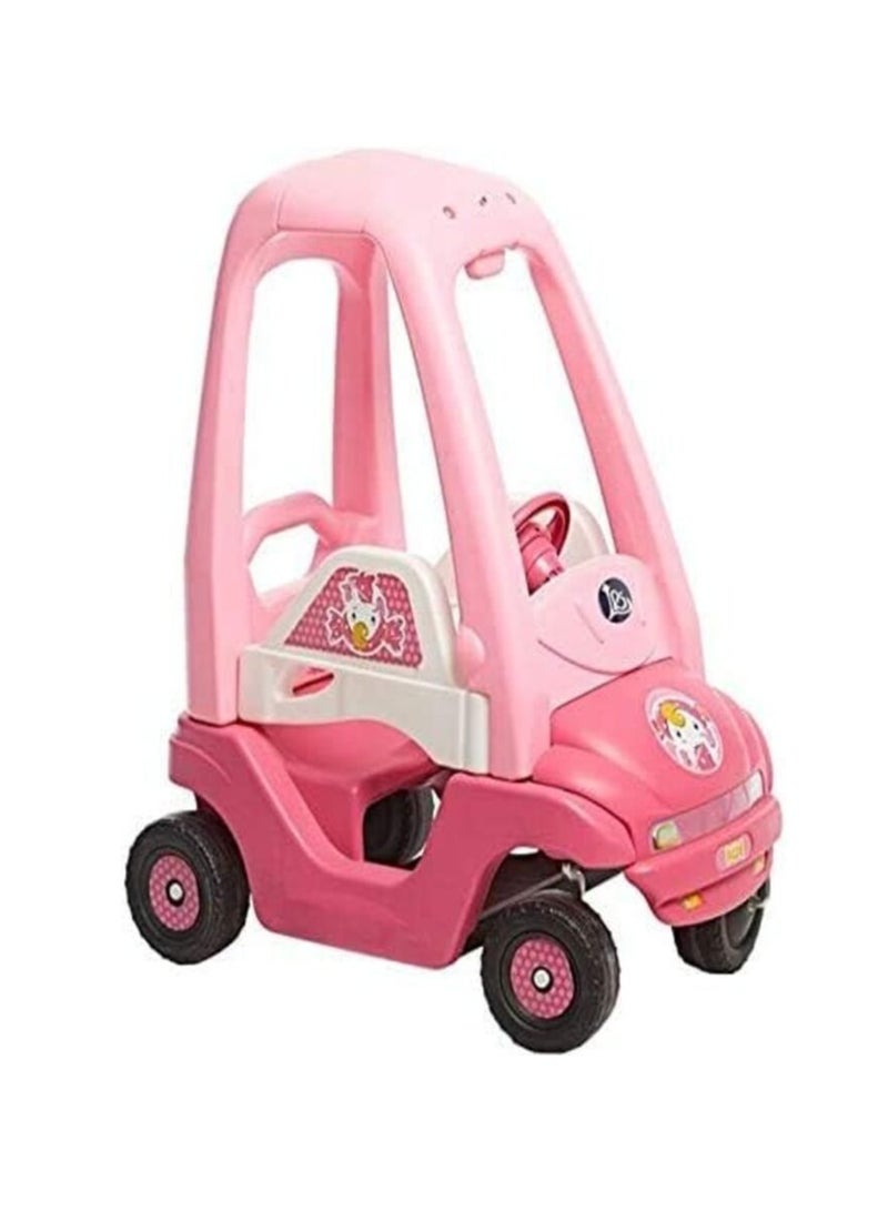 Baby Coupe Ride On Car - Pink
