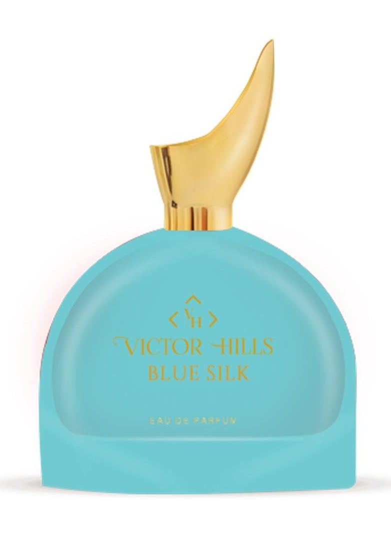 Victor Hills Blue Silk For Women Eau De Parfum 100ML