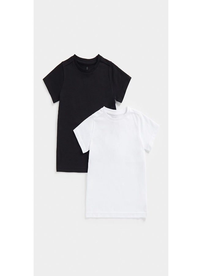 Black and White T Shirts 2 Pack