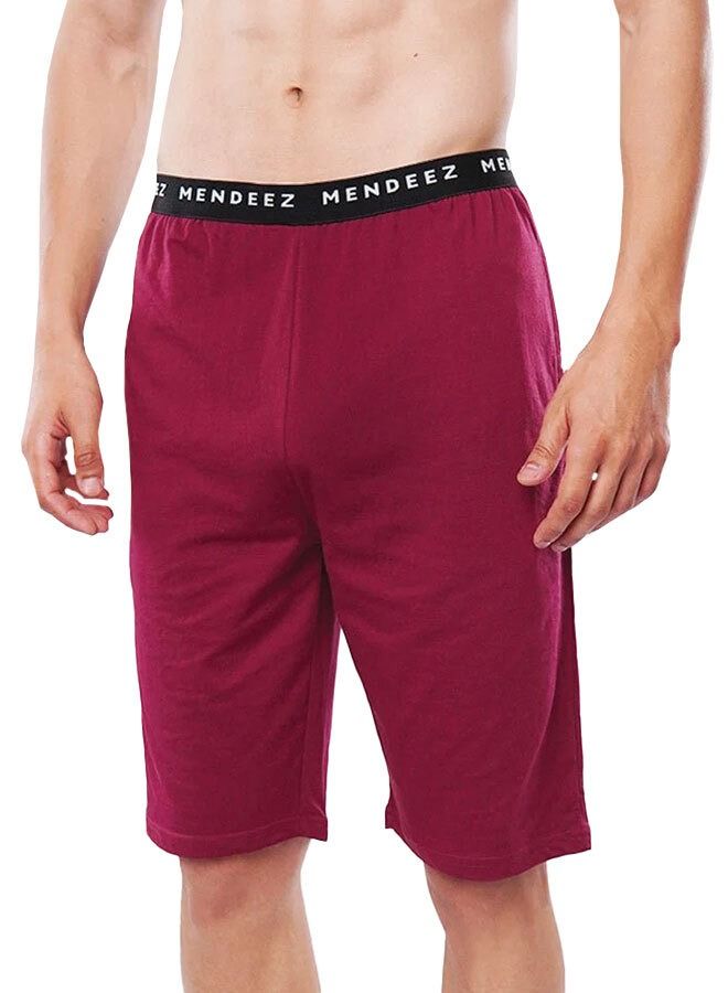 SNUGGER SHORTS - MAROON