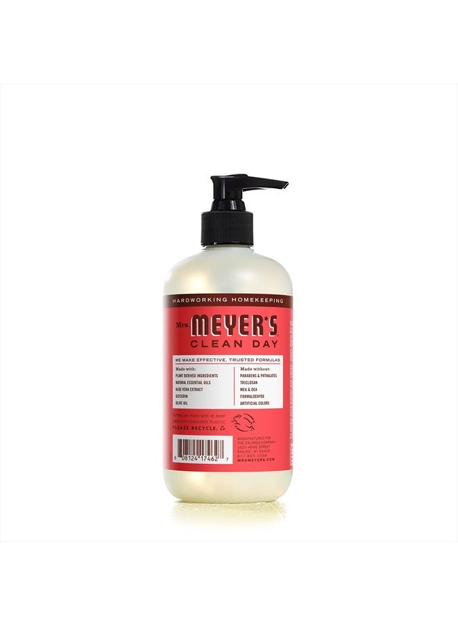 Hand Soap, Made with Essential Oils, Biodegradable Formula, Rhubarb, 12.5 Fl. Oz - Pack of 3