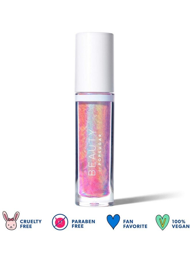 Beauty By Popsugar Be Cosmic Crystal Liquid Lipgloss ; Prismatic Holographic Lip Topper ; Lightweight Non Sticky Hydrating Formula ; Healthy Ingredients Cruelty Free