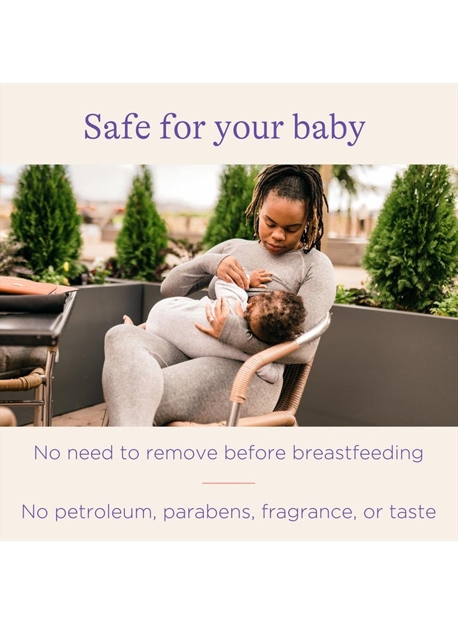 Lanolin Nipple Cream, Safe for Baby and Mom, Breastfeeding Essentials, Lanolin Lip Balm, 3 Mini Tubes, Each 0.25 Ounces