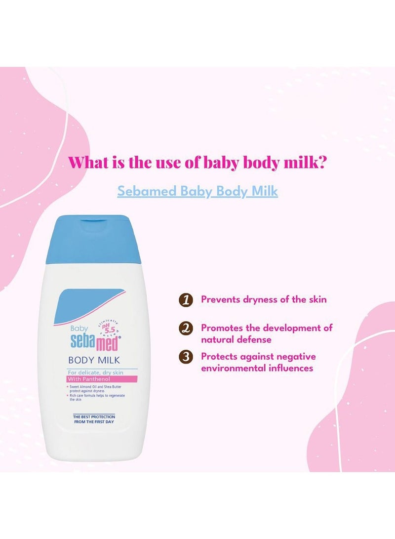 Baby Body Milk With Panthenol 200 ML