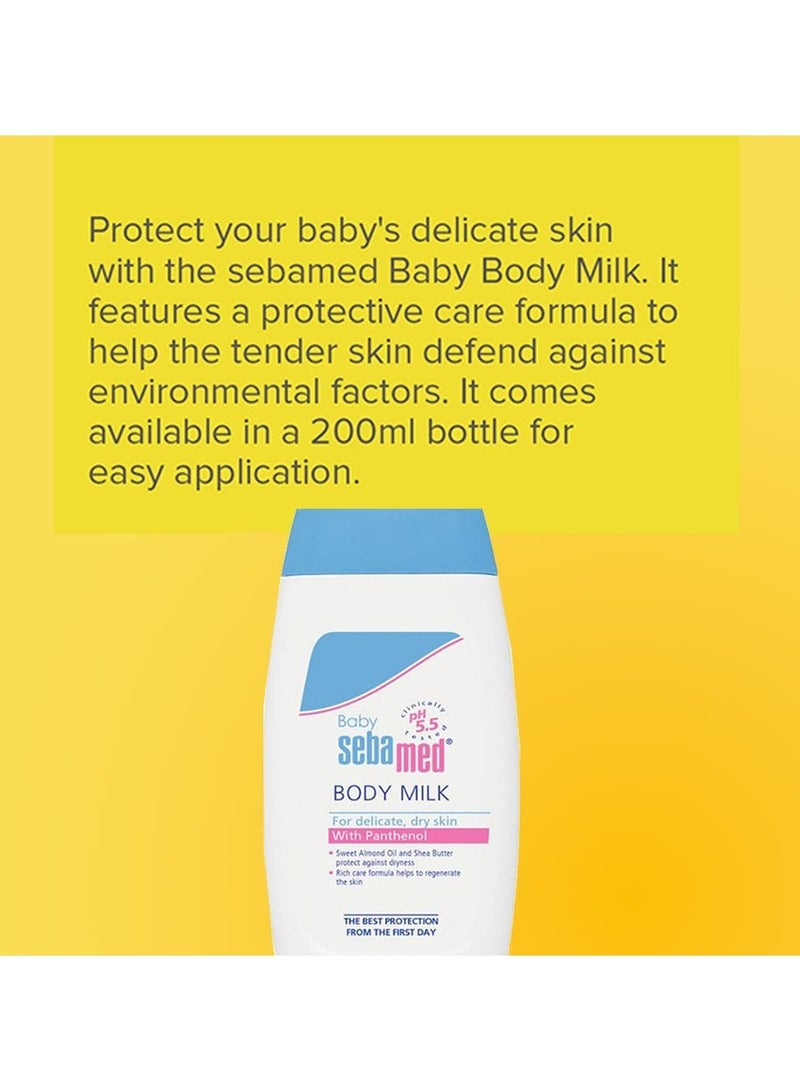 Baby Body Milk With Panthenol 200 ML