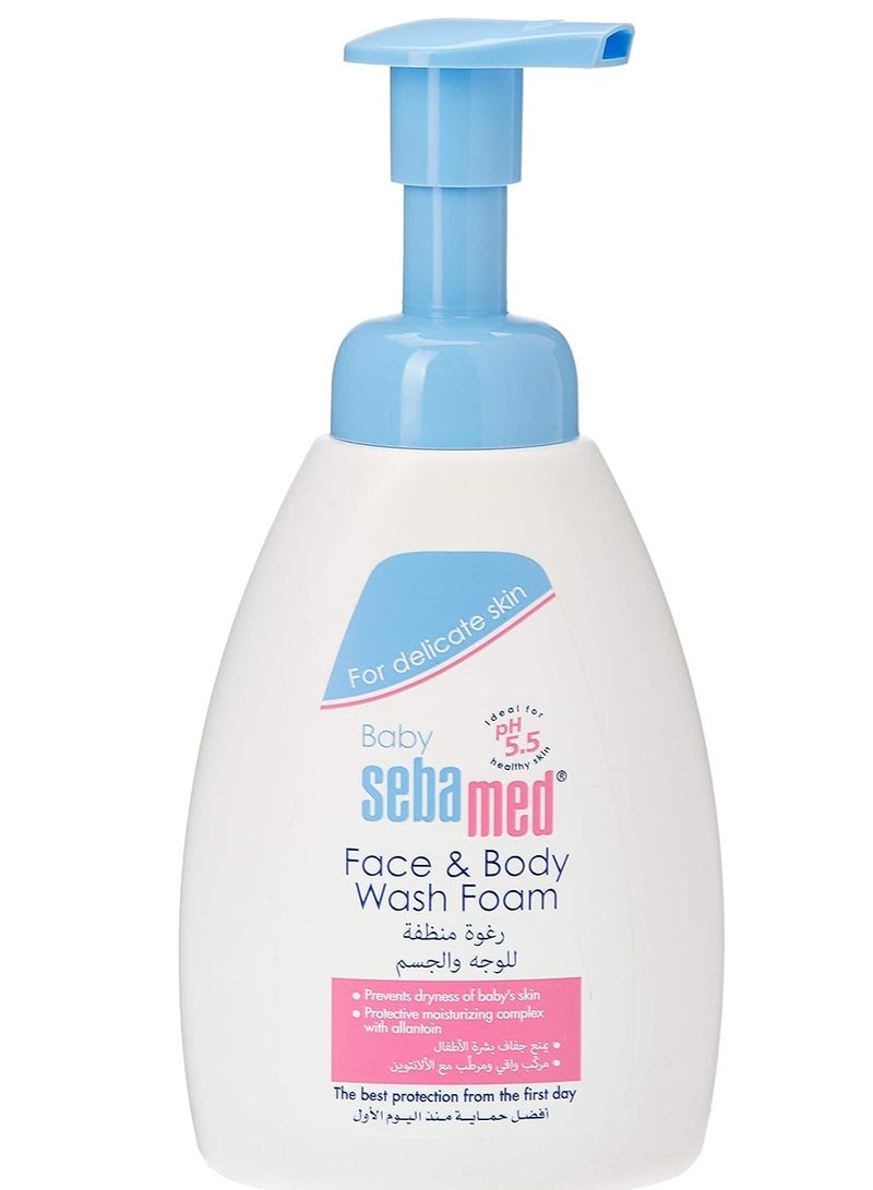 Baby Face & Body Wash Foam 400 ML