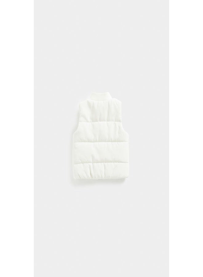 Cream Gilet