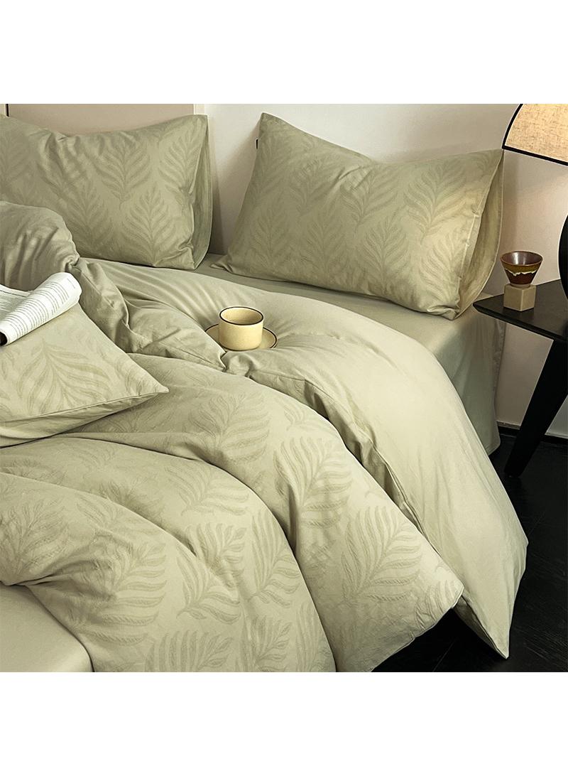 4-Piece Cotton Comfortable Set Bed Sheet Set Gift Birthday Gift Moving Gift