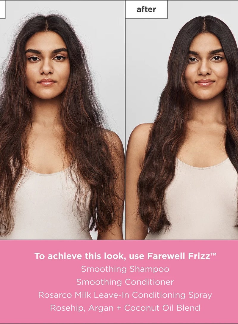 Farewell Frizz Smoothing Shampoo Tame Frizz And Restore Shine To Dull Dry Hair Vegan Phalate & Parabenfree 8 Oz