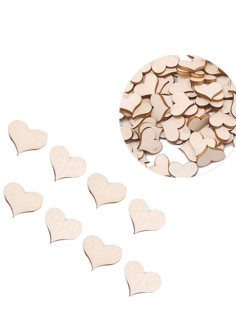 Handmade Accessories, Love Heart Shape (Wooden), Wedding Site Layout, Decorations, Beautiful Scene, Cutouts Shapes Pieces For Diy Crafts Table Confetti Scatter