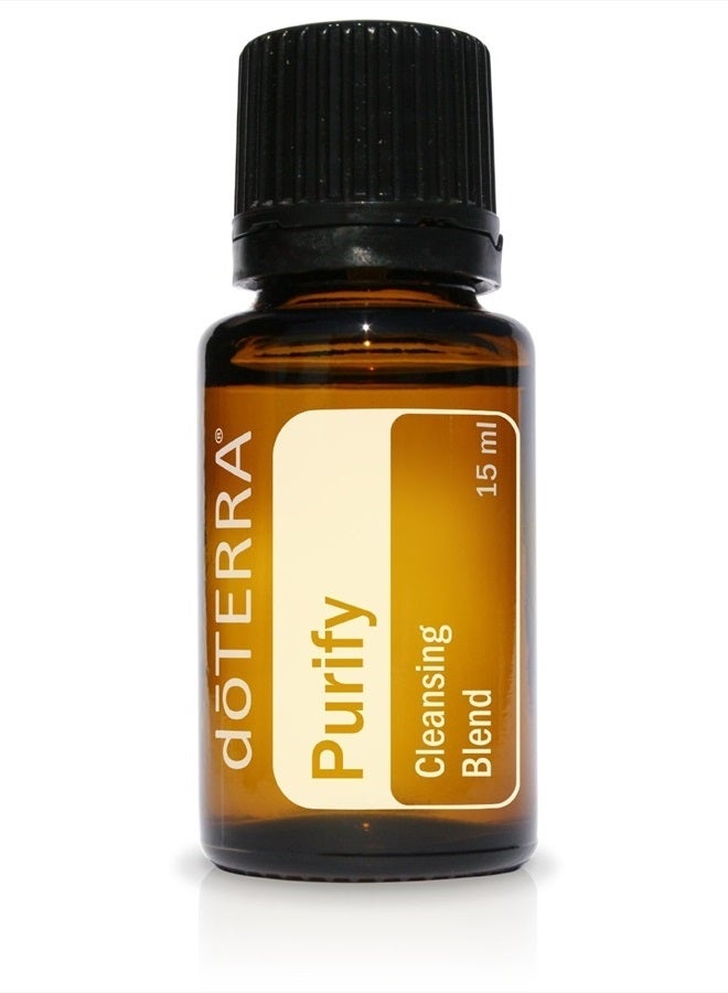 doTERRA - Purify Essential Oil Cleansing Blend - Refreshing Aroma Clears Air and Replaces Unpleasant Odors, Protects Against Environmental Threats; For Diffusion or Topical Use - 15 mL