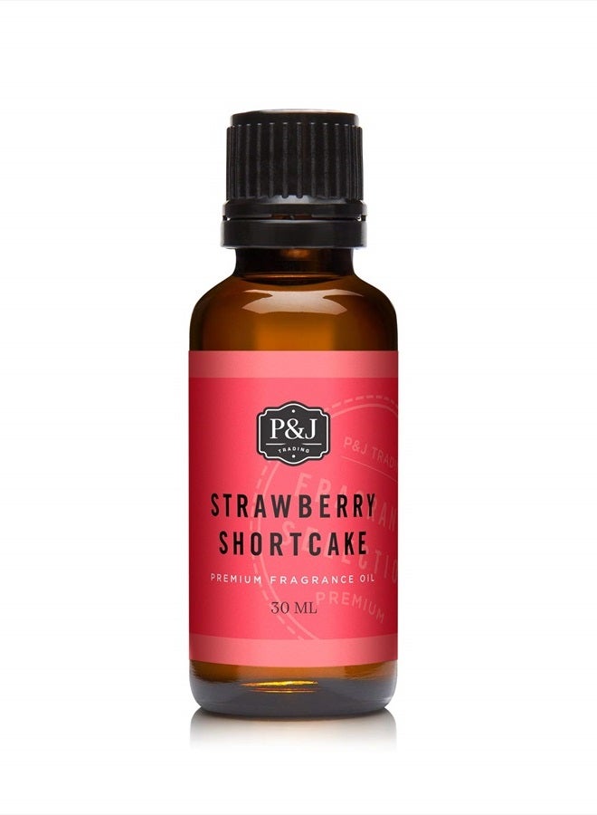 Fragrance Oil | Strawberry Shortcake Oil 30ml - Candle Scents for Candle Making, Freshie Scents, Soap Making Supplies, Diffuser Oil Scents