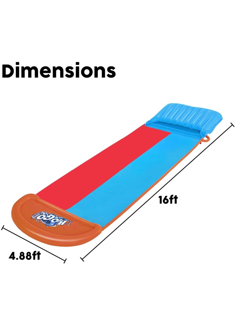 H2OGO Tsunami Double Water Slide 4.88m