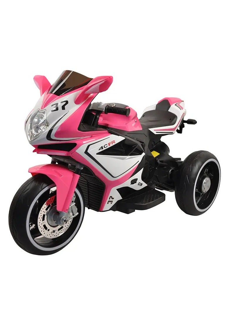 Baby Love 3wheel Motorcycle - Pink 6V