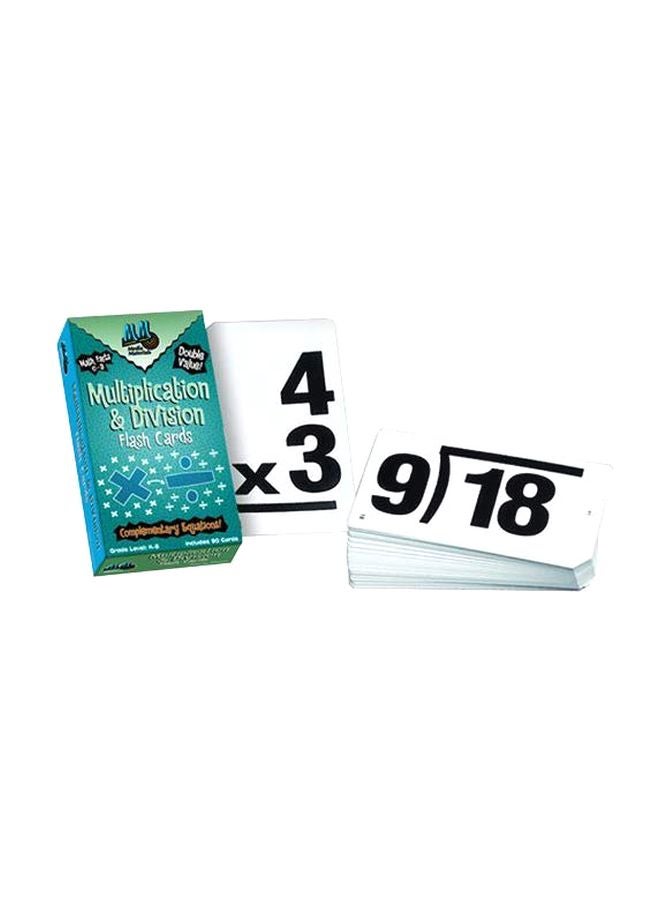 Multiplication And Division Flash Cards CTU8661