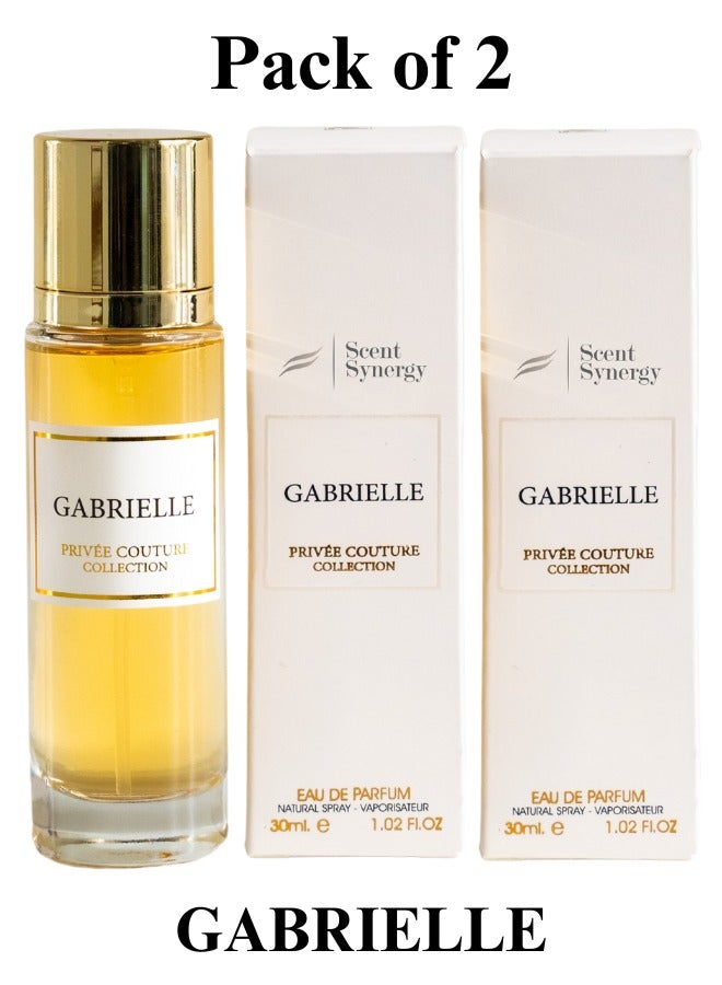 Pack of 2 Gabrielle For Women 30ml