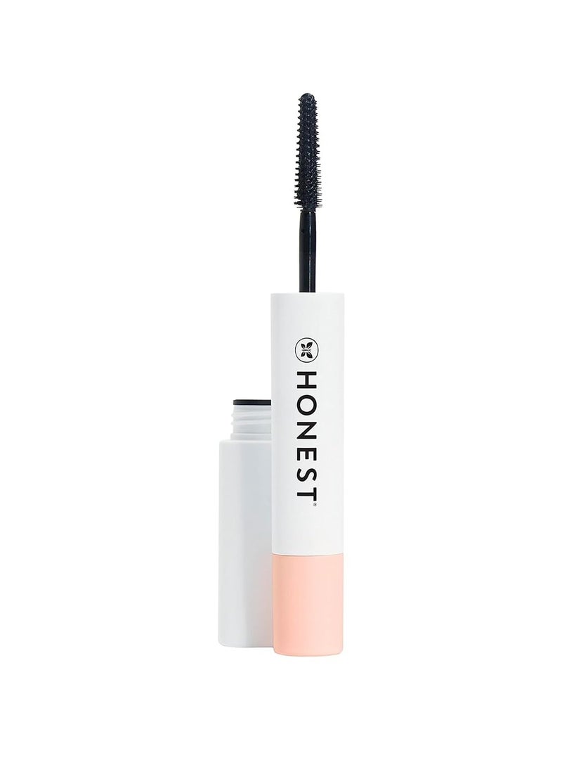 Honest Beauty 2-in-1 Extreme Length Clean Mascara + Lash Primer | Lengthening + Volumizing | EWG Verified + Cruelty Free | Black, .27 fl oz