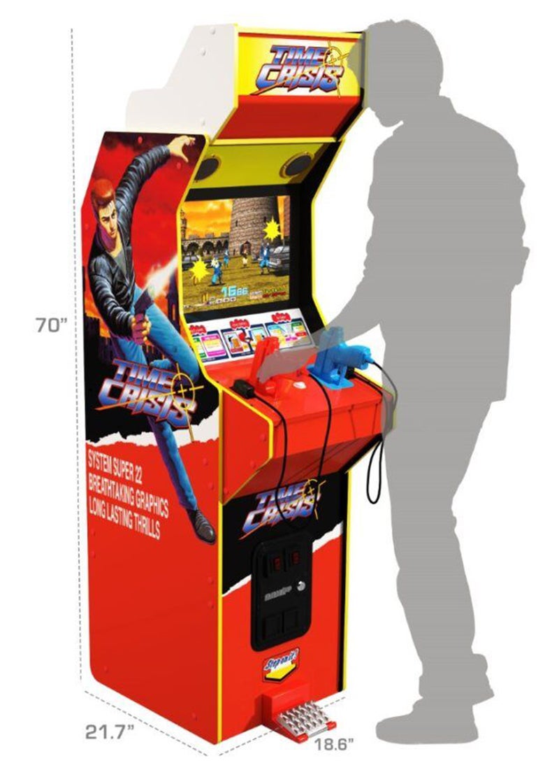 Arcade1Up Time Crisis Deluxe Arcade Machine