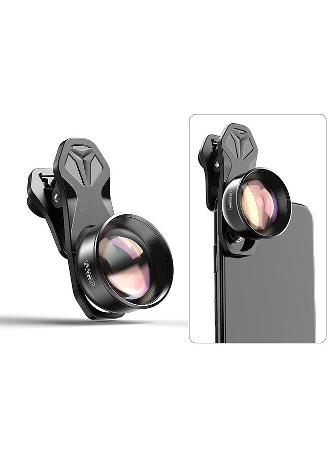 HB2X Multi-layer Phone Telephoto Lens 2X Zoom for Dual Lens / Single Lens Smartphone for iPhone X/Xs/8P Samsung Galaxy Huawei Xiaomi Cellphones