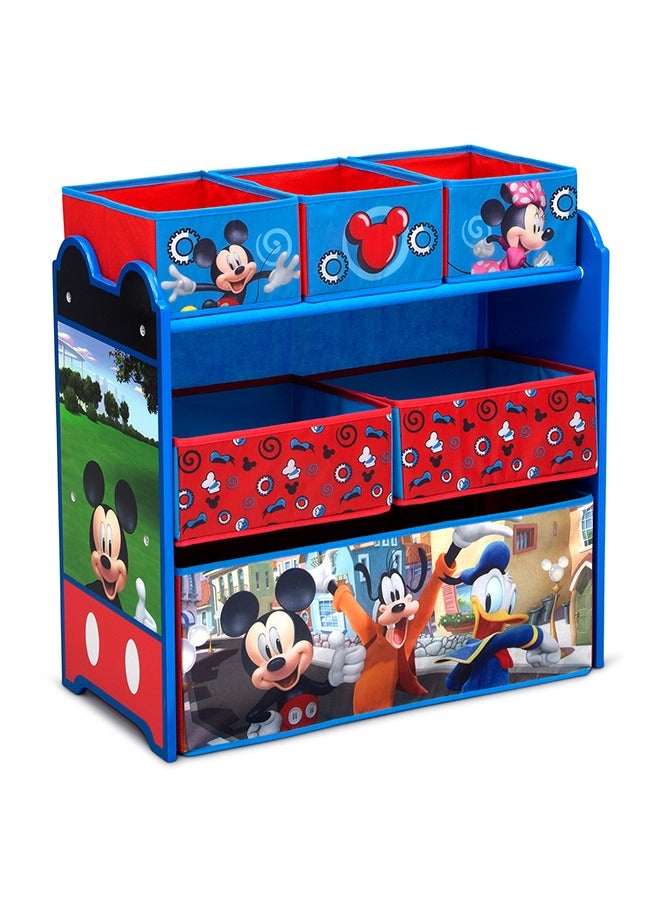 Mickey Mouse Multi-Bin Toy Organizer