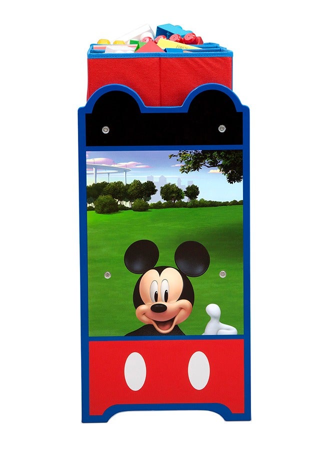 Mickey Mouse Multi-Bin Toy Organizer