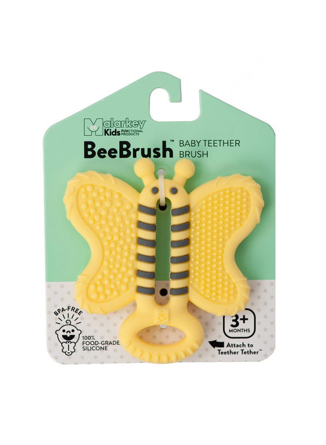 Baby Teether Bee Brush