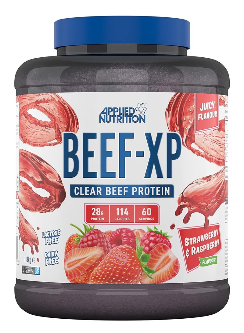 Applied Nutrition Beef-XP 1.8kg Strawberry & Raspberry Flavor 60 Serving