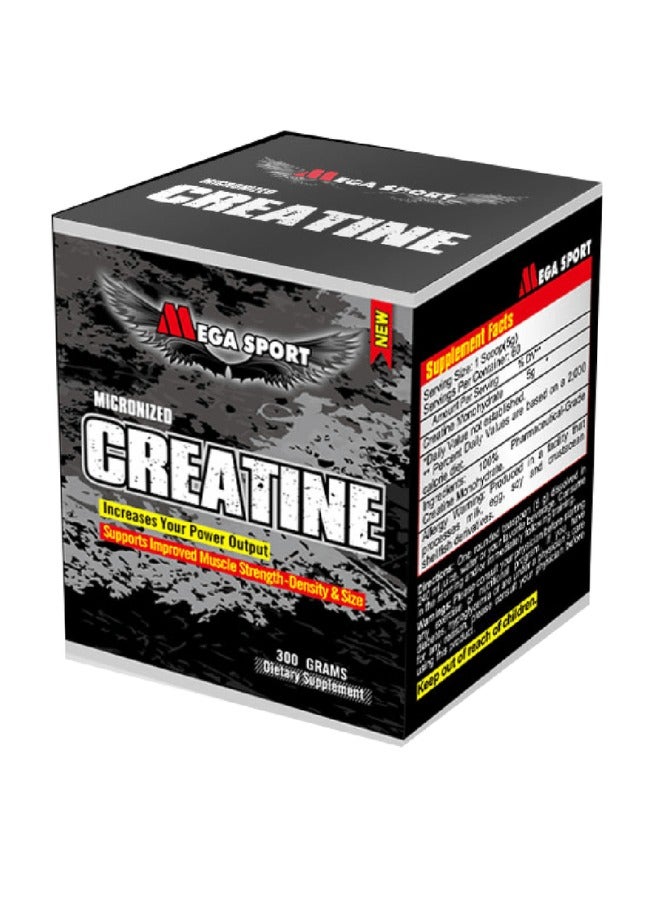 Micronized Creatine, 300gm, 60 Servings