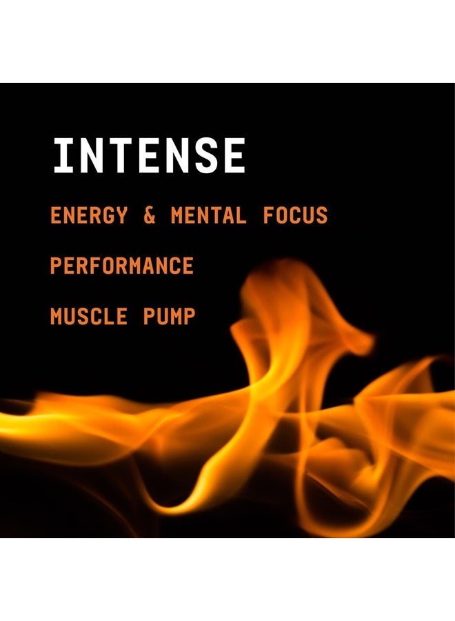 LIT | Clinically Dosed Pre-Workout Powder | Contains Caffeine, L-Citrulline, Beta-Alanine, and Nitric Oxide | Orange Mango | 30 Servings