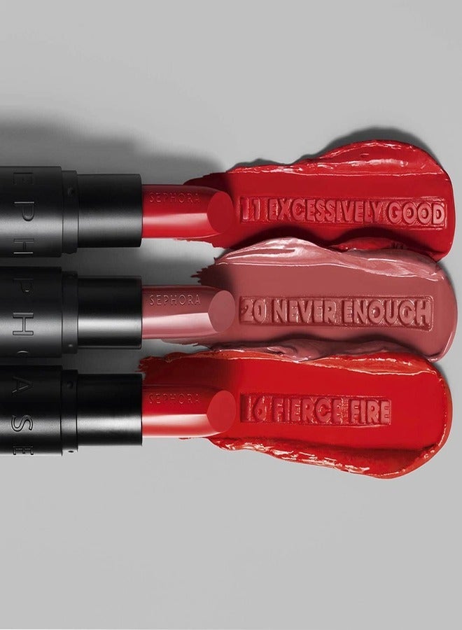 SEPHORA COLLECTION Rouge Is Not My Name Satin Lipstick 05 Can't Stop 3.50g